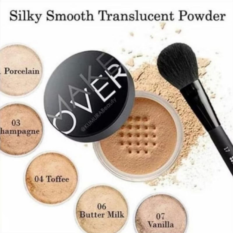 Jual MAKE OVER SILKY SMOOTH TRANSLUCENT POWDER | Shopee Indonesia