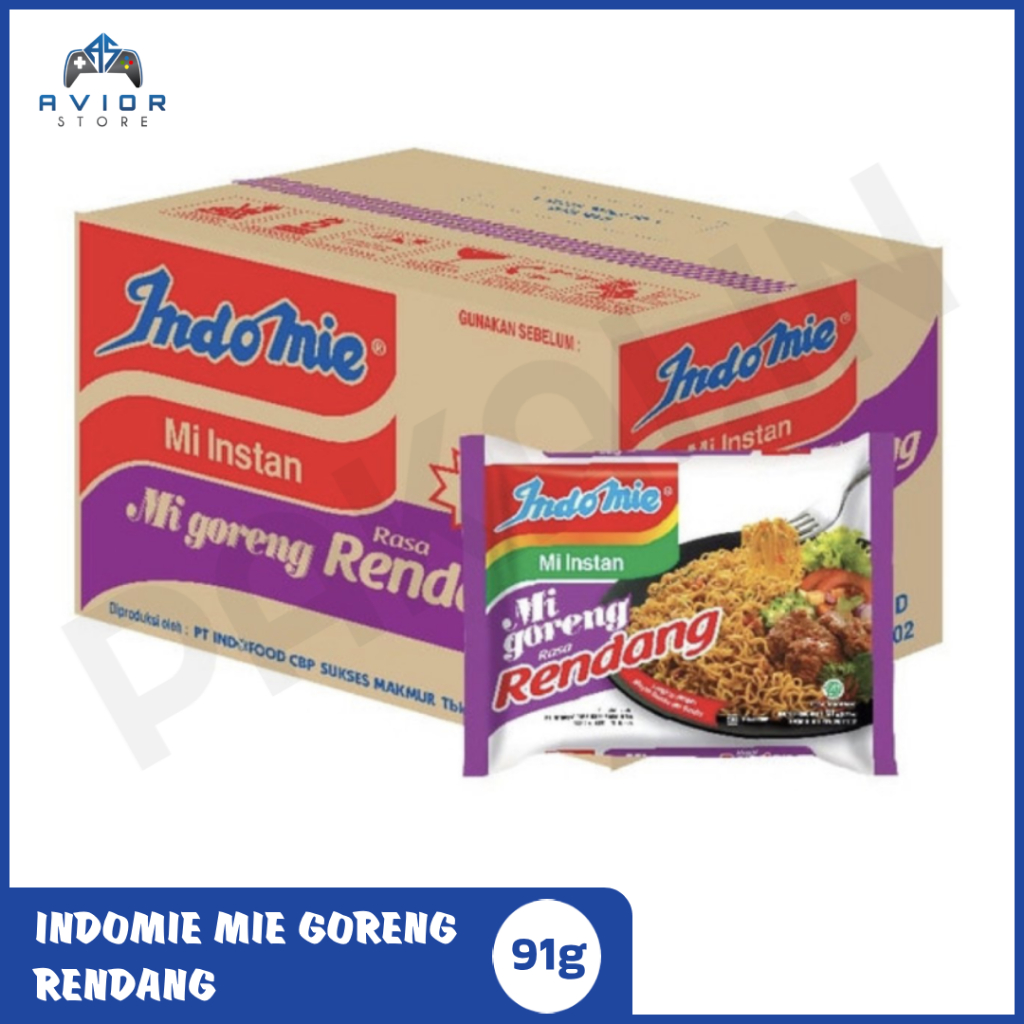 Jual INDOMIE MIE GORENG RENDANG 91 GRAM 1 DUS | Shopee Indonesia