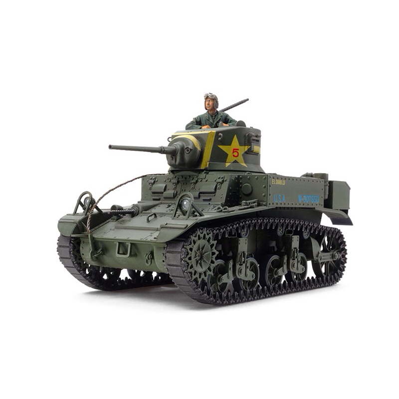 U.S. Light Tank M3 Stuart Late Production, 1:35, 001/35360 - Plastikové