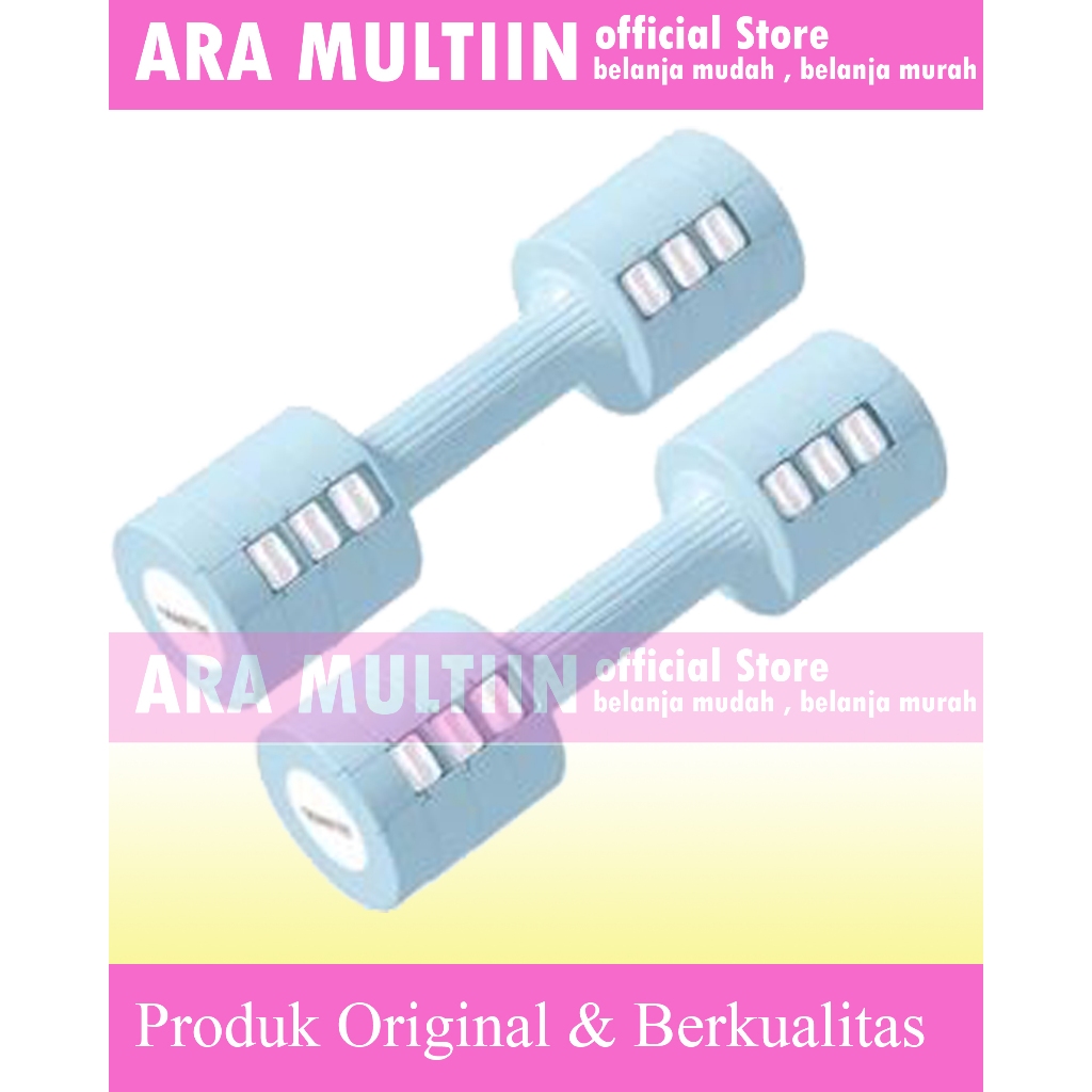 Jual Kinetic Set 2 Pcs Adjustable Dumbbell / ADJUSTABLE DUMBBELL SET ...