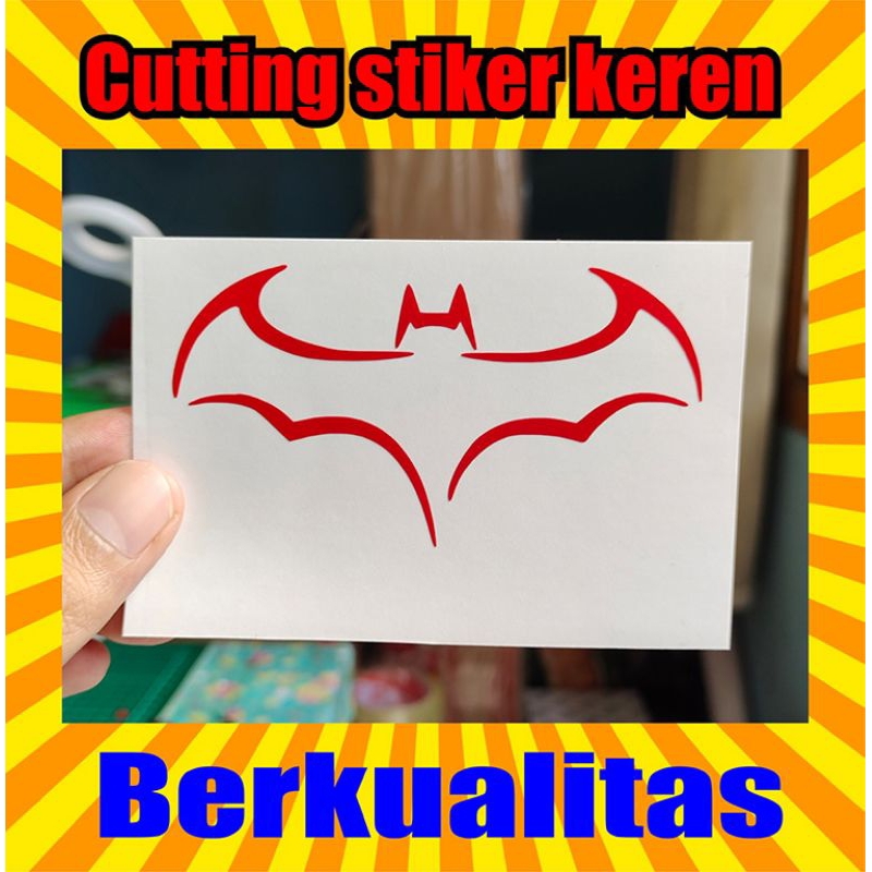 Jual stiker cutting Batman 2 sticker keren | Shopee Indonesia