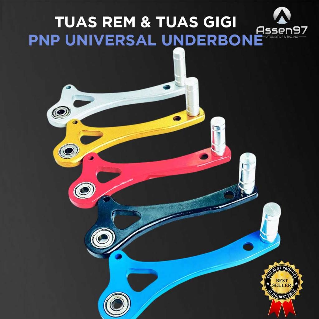 Jual Tuas Rem dan Tuas Gigi Underbone Tebal 8mm Costom Model New Pnp ...