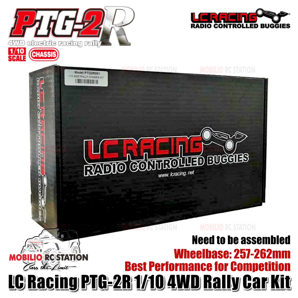Jual LC Racing PTG-2R 1/10 4WD Rally RC Car Pro Kit Unassembled ...