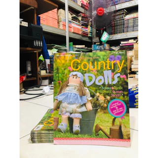 ( PROMO BUKU MURAH ORIGINAL ) BUKU KREASI / KETERAMPILAN / Country Dolls - Fang Ling Kevin