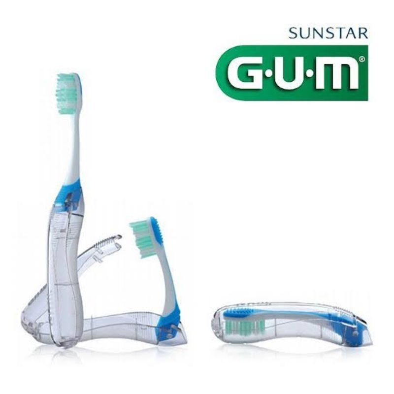 Jual Sikat Gigi GUM ORTHO TRAVEL Toothbrush Behel Ortodontik | Shopee ...