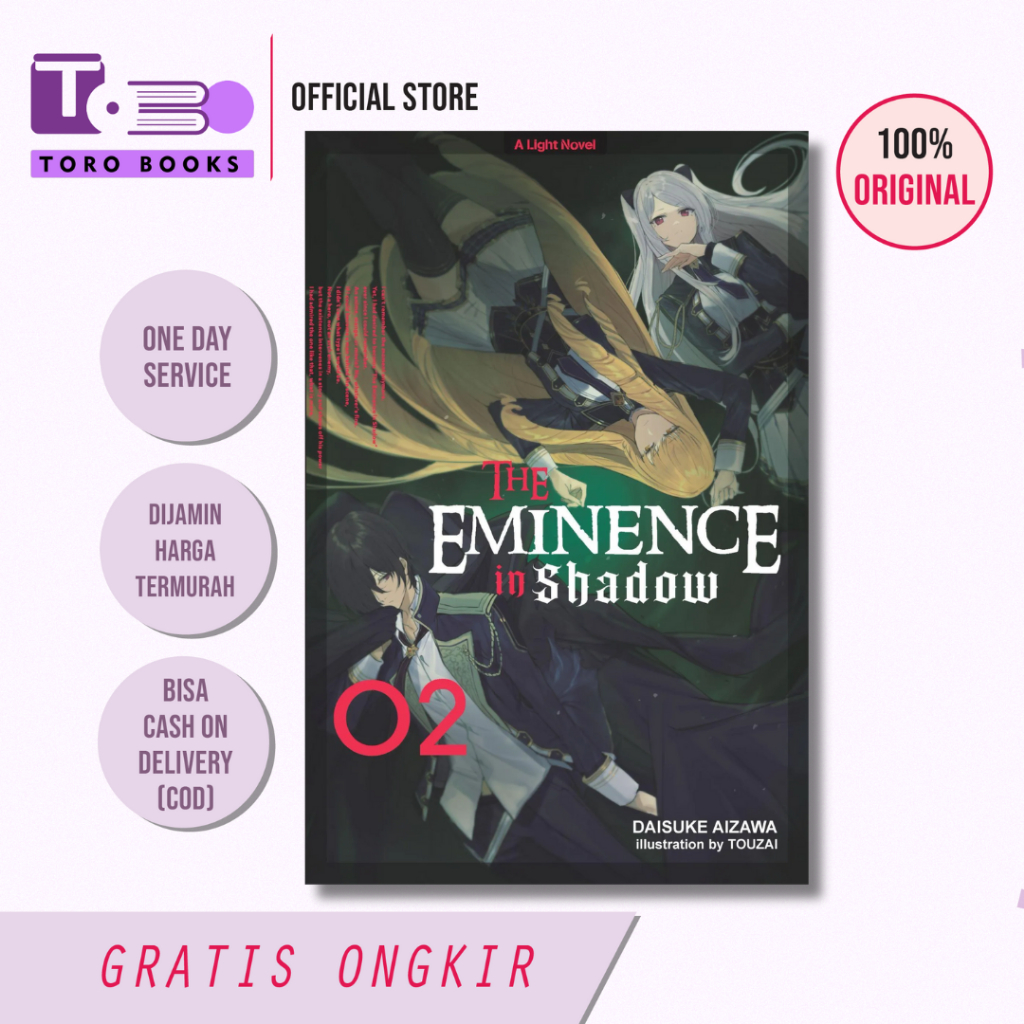 Jual Light Novel The Eminence in Shadow 2 | Shopee Indonesia