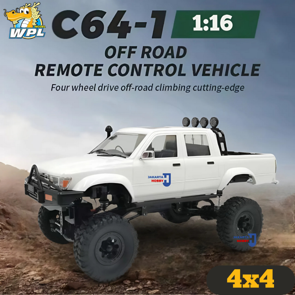 WPL オフロードトラック ホワイト ボディ 【公式通販】