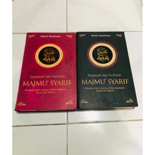 ( PROMO BUKU MURAH ORIGINAL ) BUKU AGAMA ISLAM / BACAAN ISLAM / MOTIVASI ISLAM / 1 PAKET 2 BUKU / TERJEMAH DAN FADHILAH MAJMU’ SYARIF - USTAD RUSDIANTO