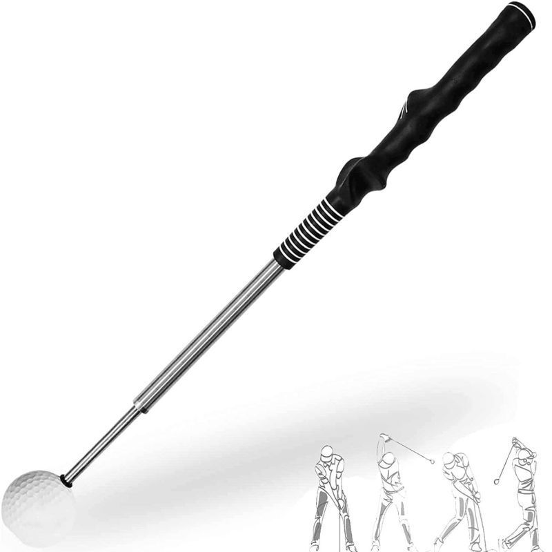 Jual Adjustable Golf Swing Trainer Hand Golf Swing Practice Stick ...