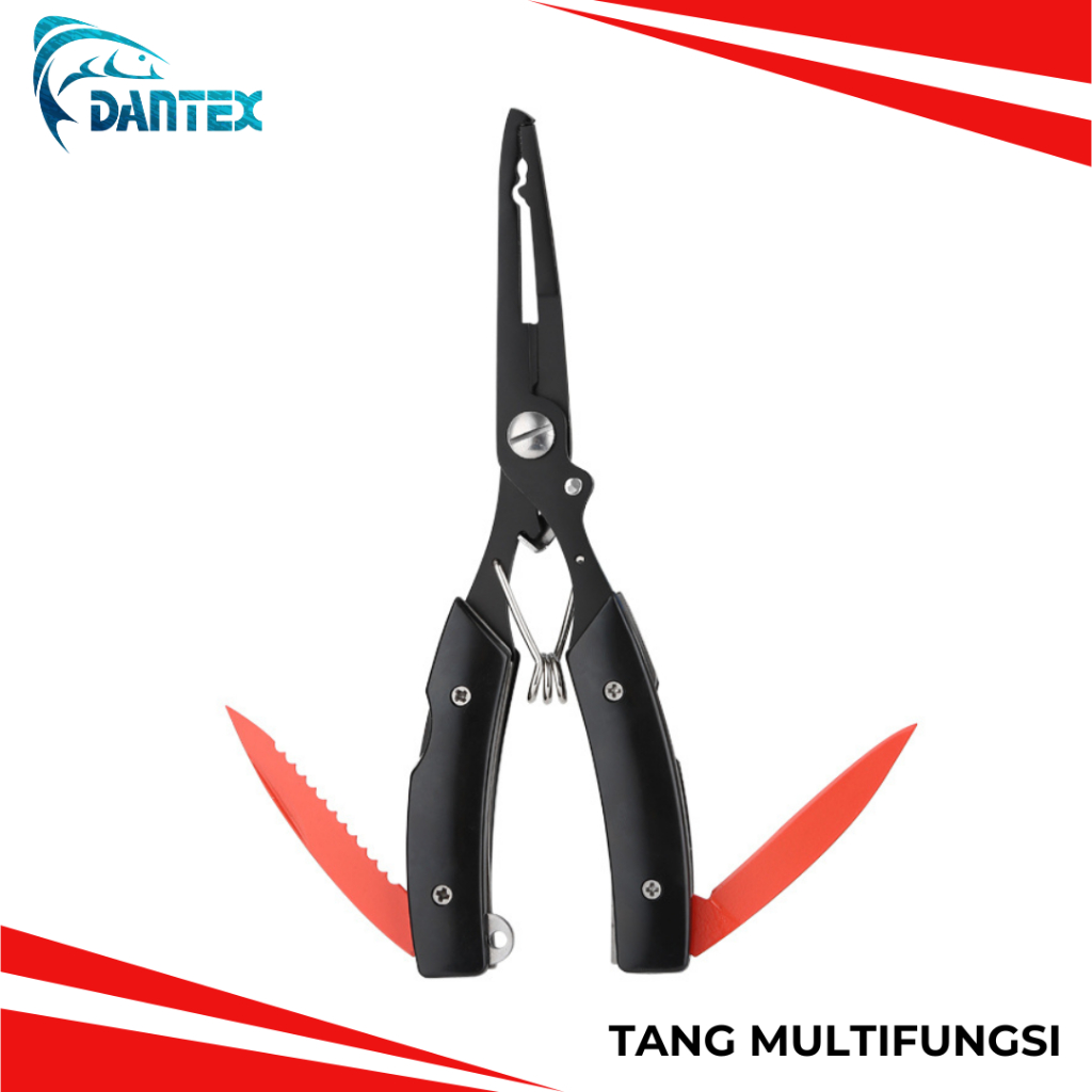 Jual Dantex XR-77 Tang Pancing Multifungsi Jigging Popping Casting ...