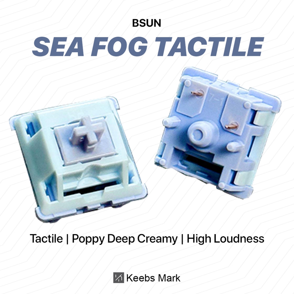 Jual Bsun Sea Fog Tactile 53g Switch Mechanical Keyboard | Shopee Indonesia