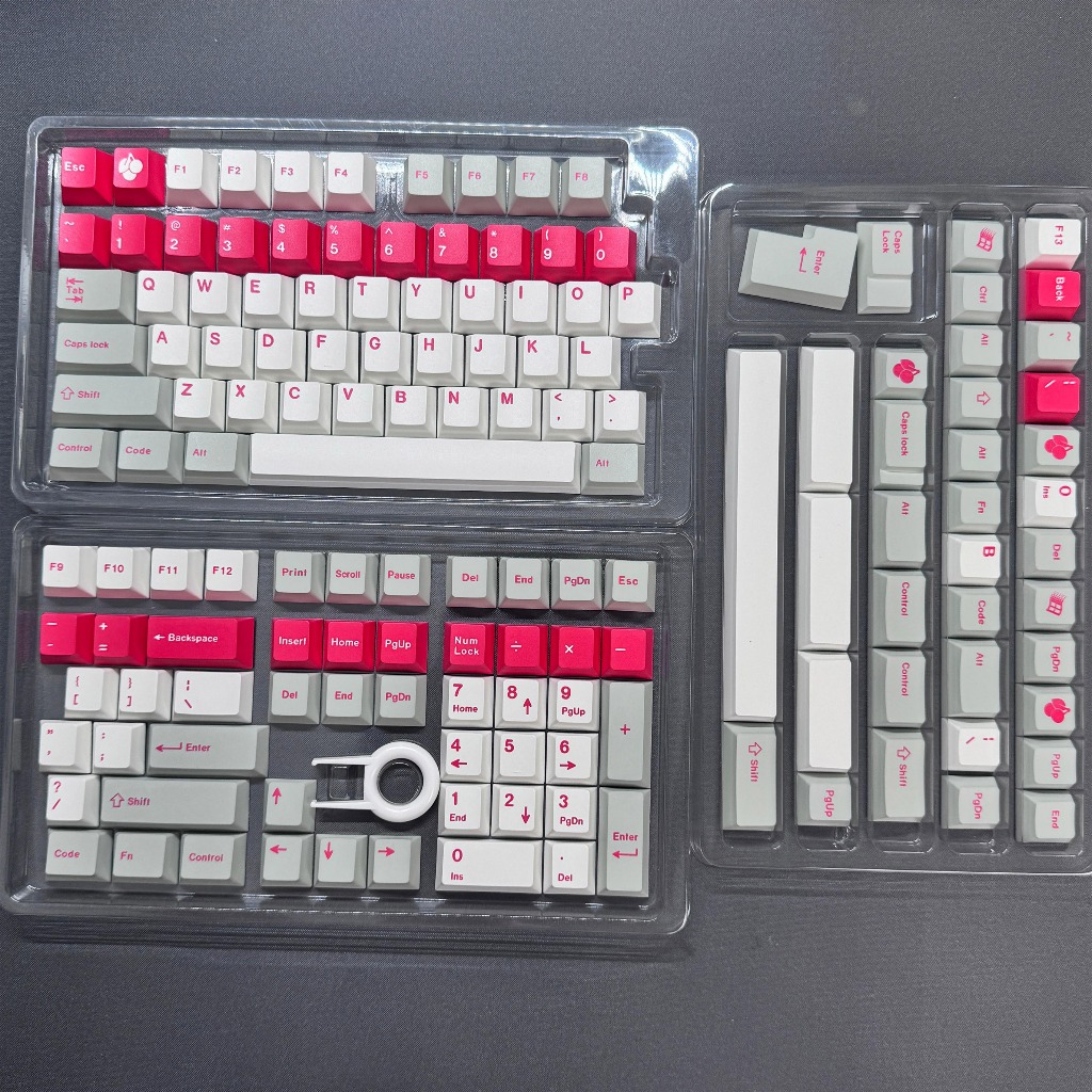 Jual Red Alert Keycaps PBT Dyesub 149 Keys Cherry Profile Keycaps ...