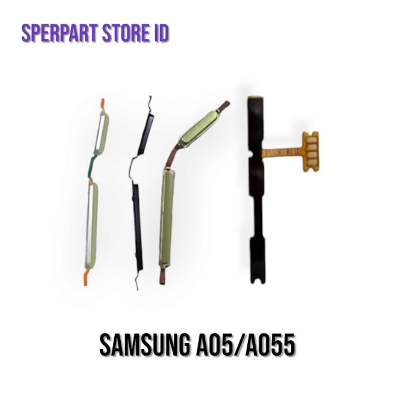 Jual TOMBOL LUAR+FLEXSIBEL ON OFF VOLUME SAMSUNG A05/A055 (1SET ...