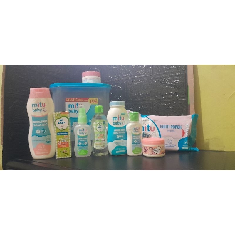 Jual MITU BABY PAKET LENGKAP kado bayi mitu isi 9+gratis toples tebal ...