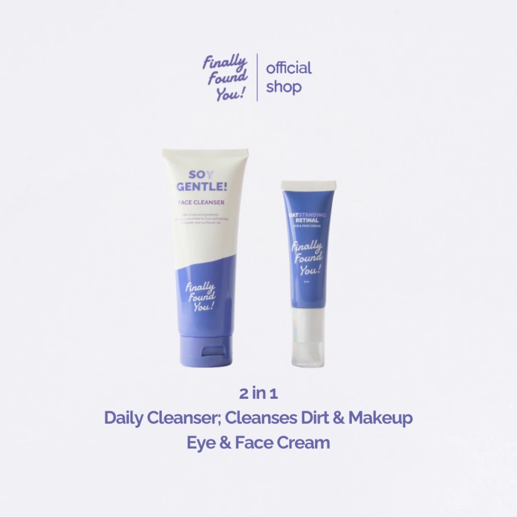 Jual Finally Found You Bundle Soy Gentle Face Cleanser 100ml ...