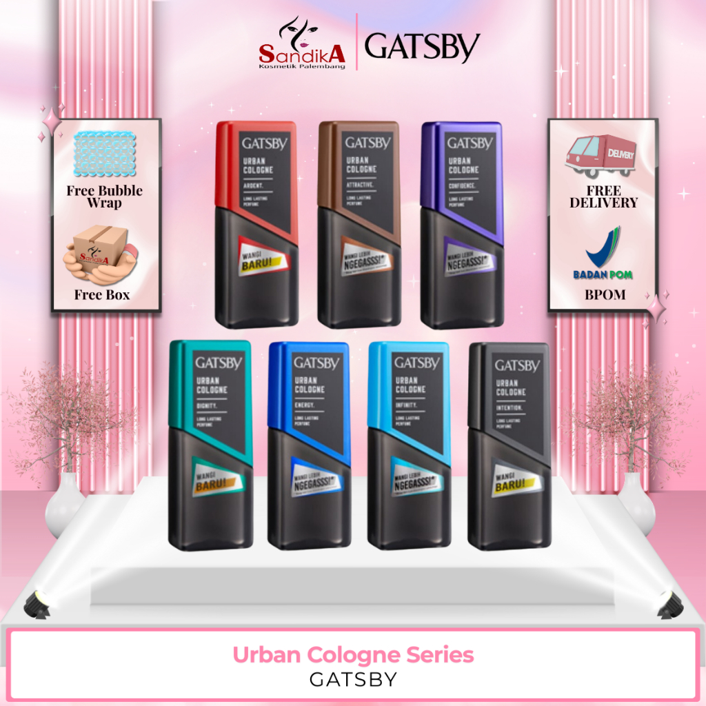 Jual Gatsby Urban Cologne 125 ML | Shopee Indonesia