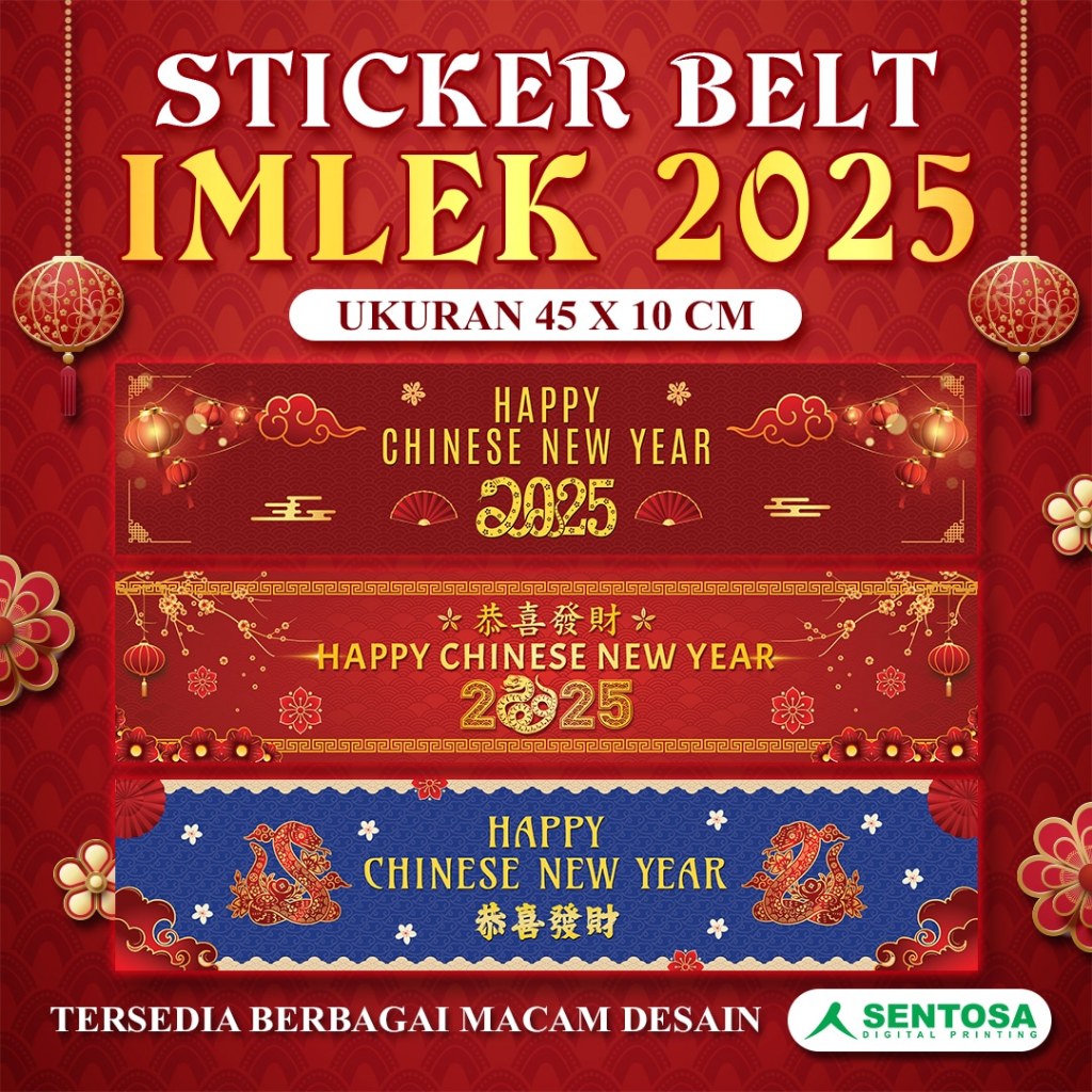 Jual STICKER BELT LABEL BESAR EDISI IMLEK 2025 | Shopee Indonesia