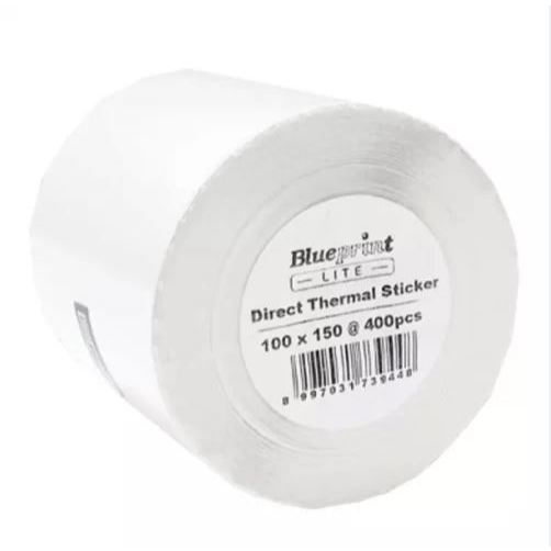 Jual KERTAS LABEL BARCODE STICKER THERMAL DTS 100X150 ISI 200 dan 400 ...