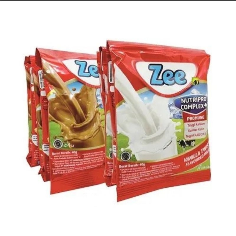 Jual Zee Sachet Renceng Coklat / Vanila (10 Sachet + 1 Sachet) | Shopee ...