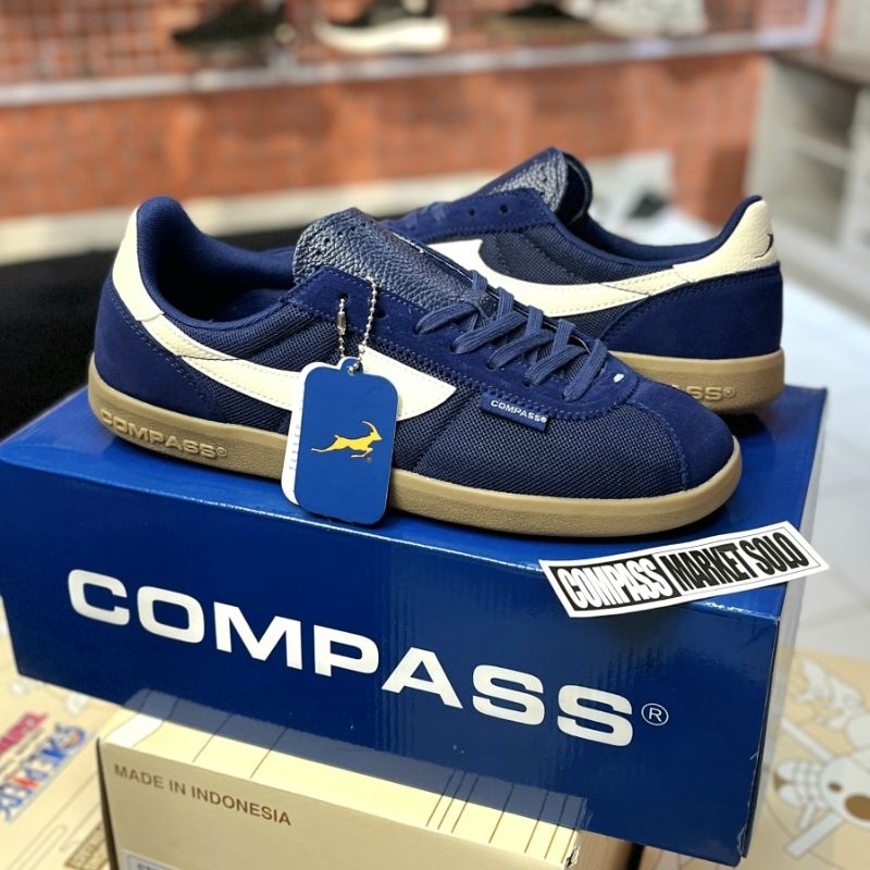 Jual ORIGINAL SEPATU COMPASS TRIBUNE NAVY GUM COMPASS TRIBUN 