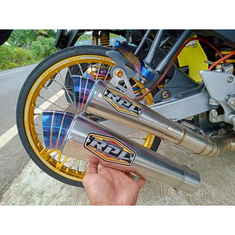 Jual Tabung Knalpot Jigsaw Keong model DPJ Full Engker paling Gahar ...