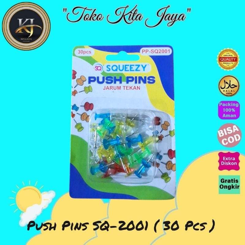 Jual Push Pins SQ-2001 | Shopee Indonesia