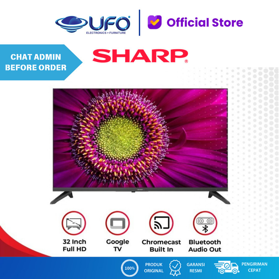 Jual SHARP SMART GOOGLE TV 32