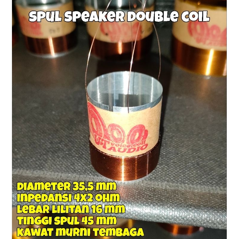 Jual spul speaker double coil 35,5 mm | Shopee Indonesia