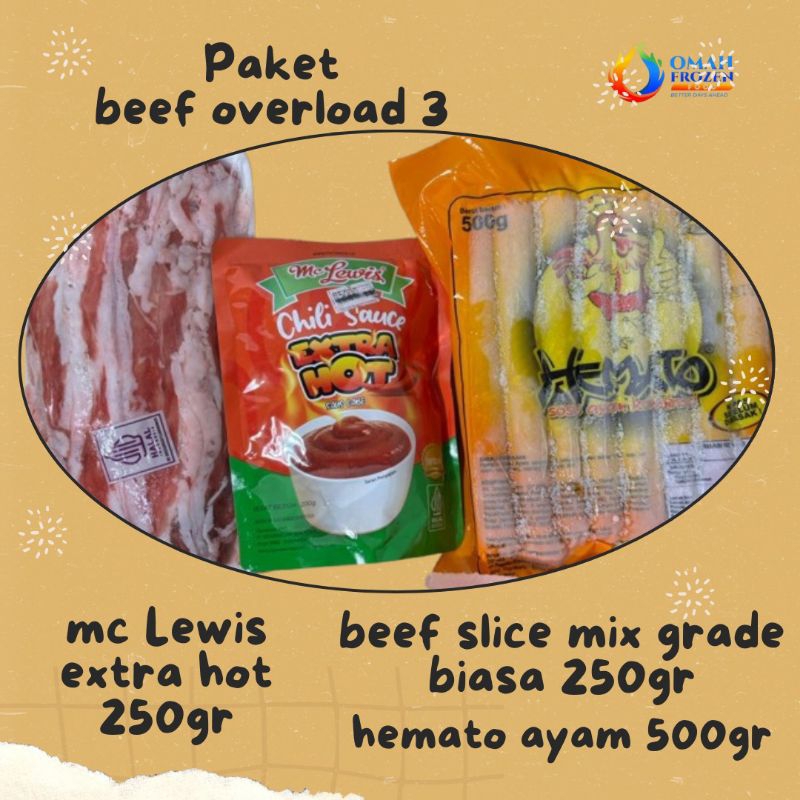 Jual Paket Daging Beef Overload Spesial Tahun Baruu | Shopee Indonesia