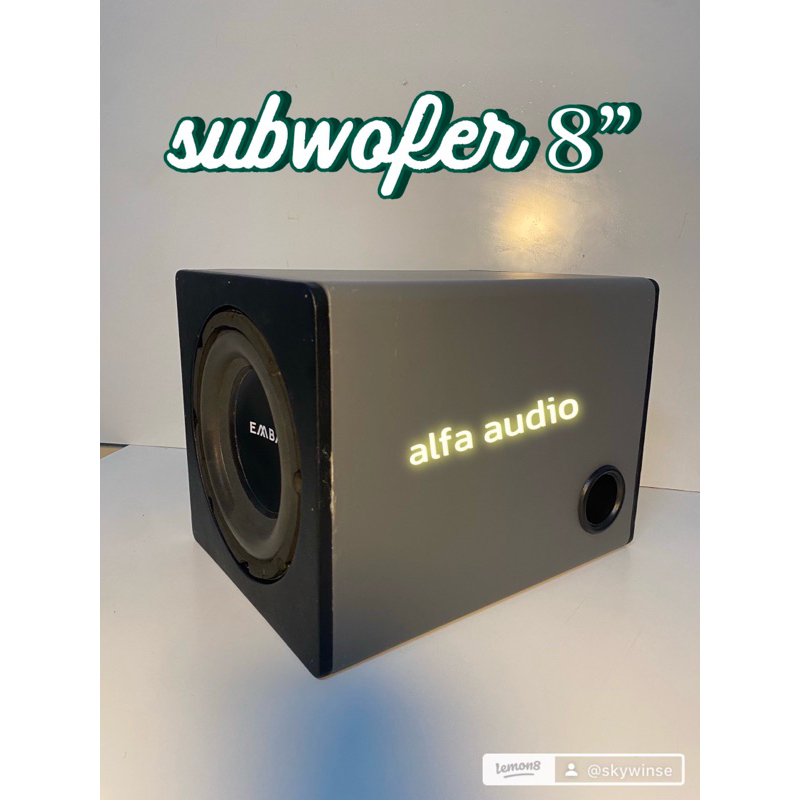 Jual box subwofer 8”inc | Shopee Indonesia