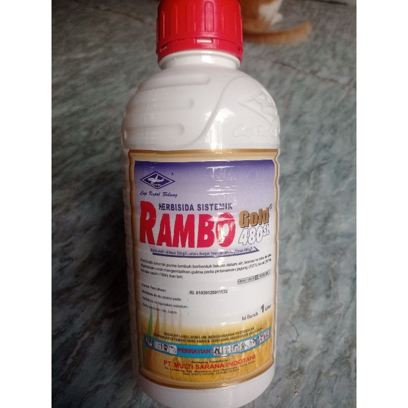 Jual RAMBO GOLD SL 480 -ISI 1 LITER - HERBISIDA PEMBASMI RUMPUT ...