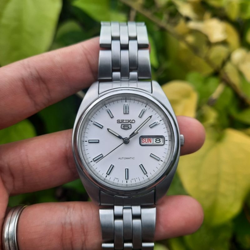 Jual RARE !! Seiko Automatic SNXA09K White Dial SNXA09 7S26-0430