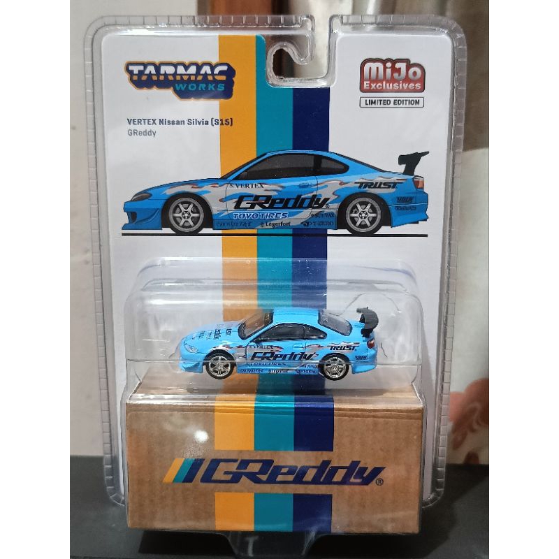 Jual Tarmac Works VERTEX Nissan Silvia S15 Greddy Limited Edition Mijo ...