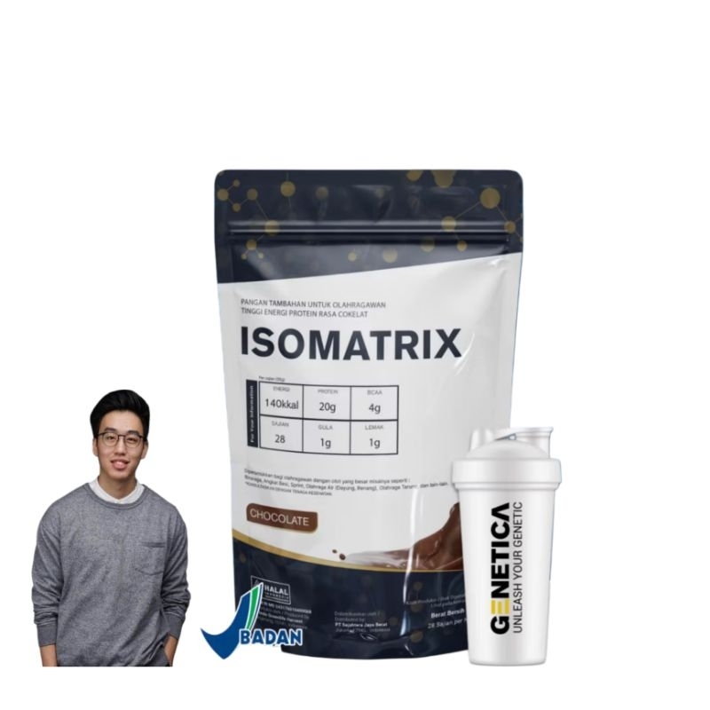 Jual Genetica Isomatrix 5LBS 2270 Gram Whey Protein | Shopee Indonesia