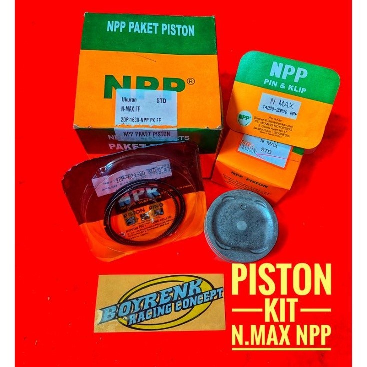 Jual PISTON KIT SEHER SEKER NMAX FF 2DP OVERSIZE STD 50 100 NPP ...