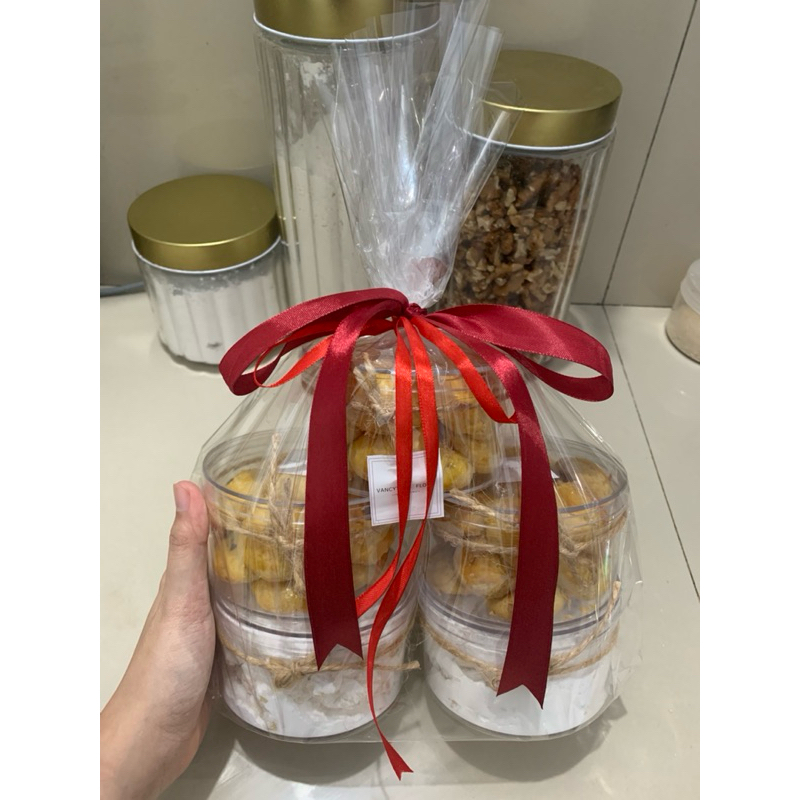 Jual Parcel Kue Kering Hari Raya Gift Simple Murah / Hampers Kue Ukuran ...
