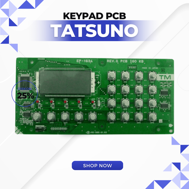 Jual Keypad Tatsuno GDA GSA LCD Non LCD - Keypad Tatsuno SPBU ...