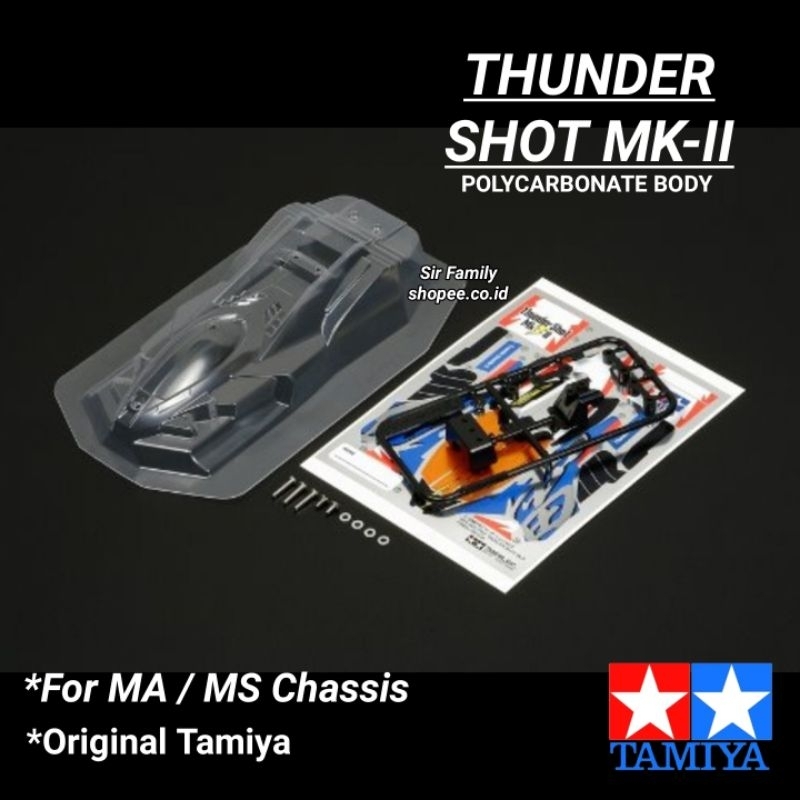 Jual Original Tamiya Body Tamiya Thunder Shot MK 2 Polycarbonate ...