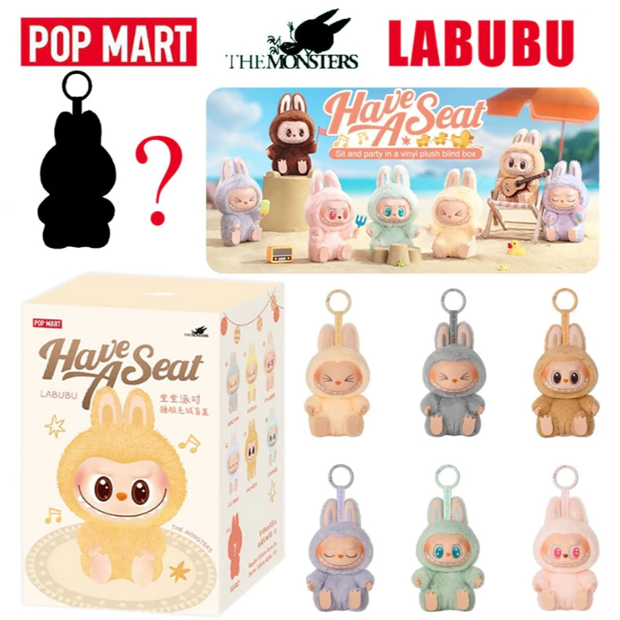 Jual POPMART LABUBU V2 HAVE A SEAT MACARON THE MONSTER BLIND