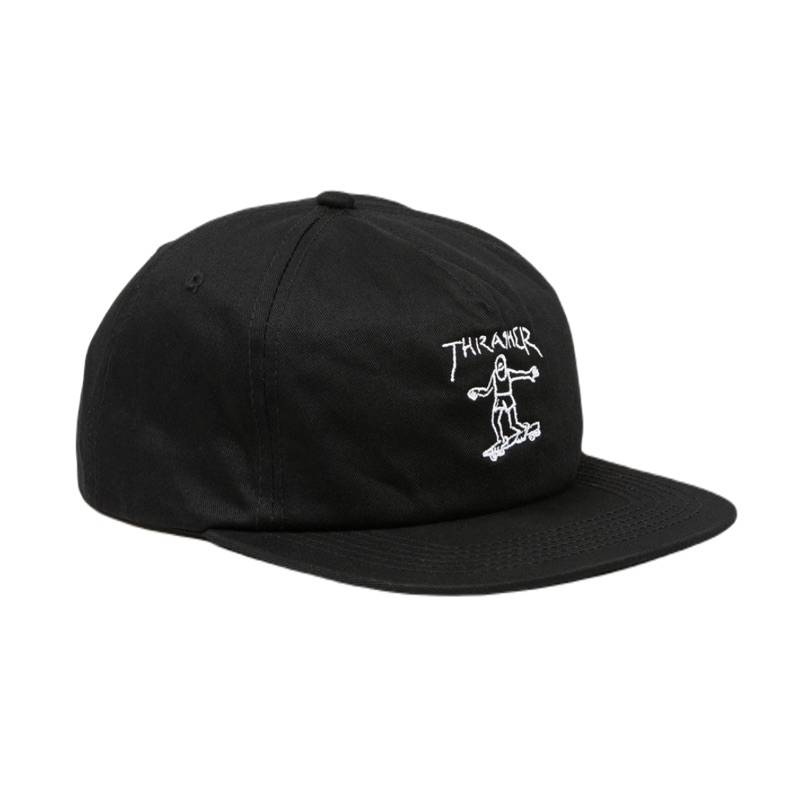 Jual TOPI THRASHER GONZ LOGO CAPS BLACK ORIGINAL | Shopee Indonesia