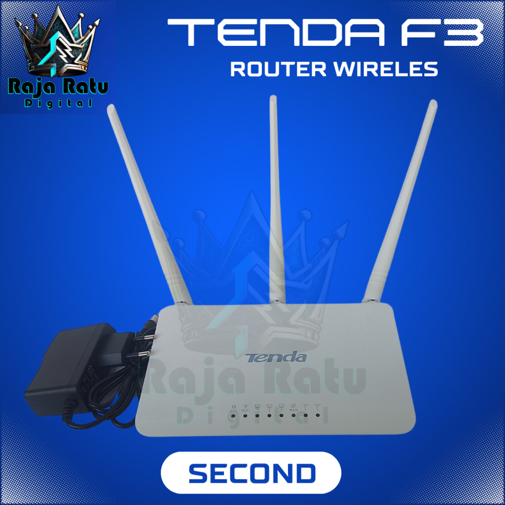 Jual Tenda F3 Router Wireless - Access Point - Repeater - WISP | Shopee ...