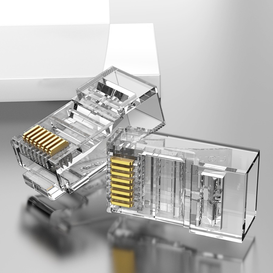 Jual VENTION KONEKTOR RJ45 CAT 6 UTP modular plug -IDD-100 | Shopee ...