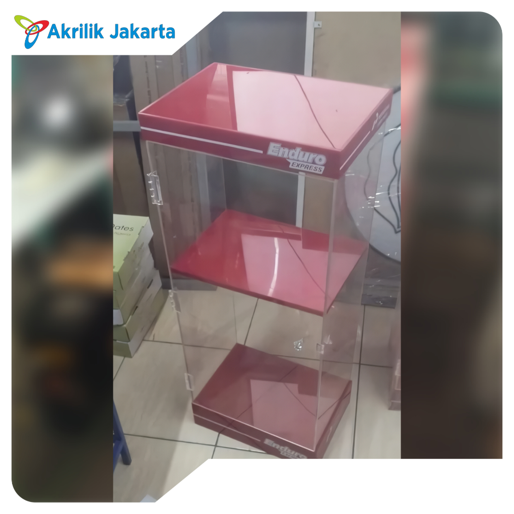 Jual Rak Oli SPBU | Rak Akrilik tebal 5mm | Shopee Indonesia
