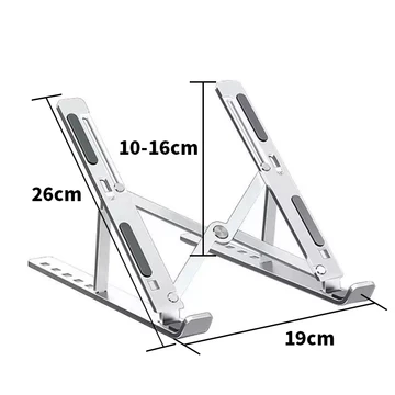 Dudukan Laptop Foldable Laptop Stand Tablet Stand Holder Lipat Notebook Stand Portable