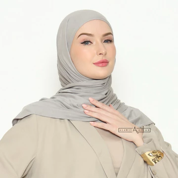 Alawiyahijab Elma Instant TENCEL™ Antibacterial (Segitiga Oval Instant) Breathable Cooling