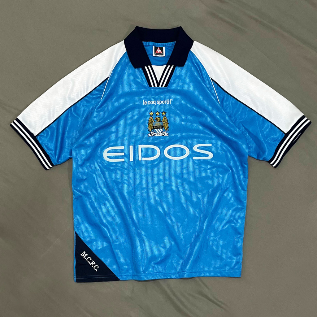 Jual Original Le Coq Sportif Manchester City Home Kit 1999 2000