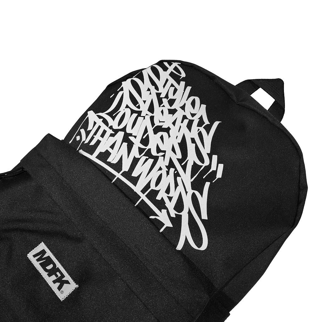 Jual MDFK The StreetCode Backpack / tas ransel handstyle graffiti mdfk ...