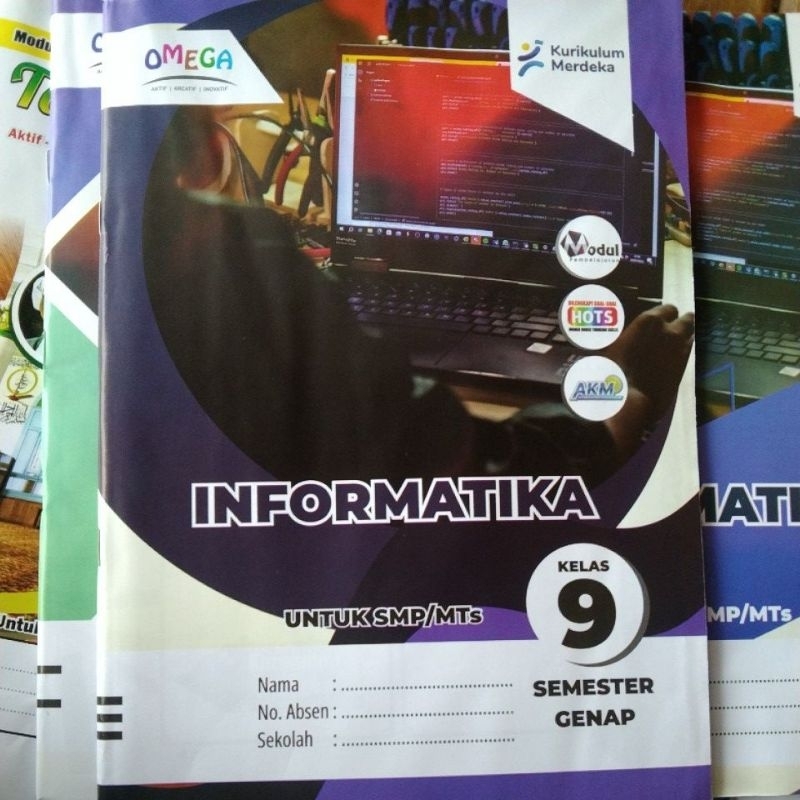 Jual LKS SMP MTS INFORMATIKA KELAS 9 SEMESTER 2 KURIKULUM MERDEKA ...
