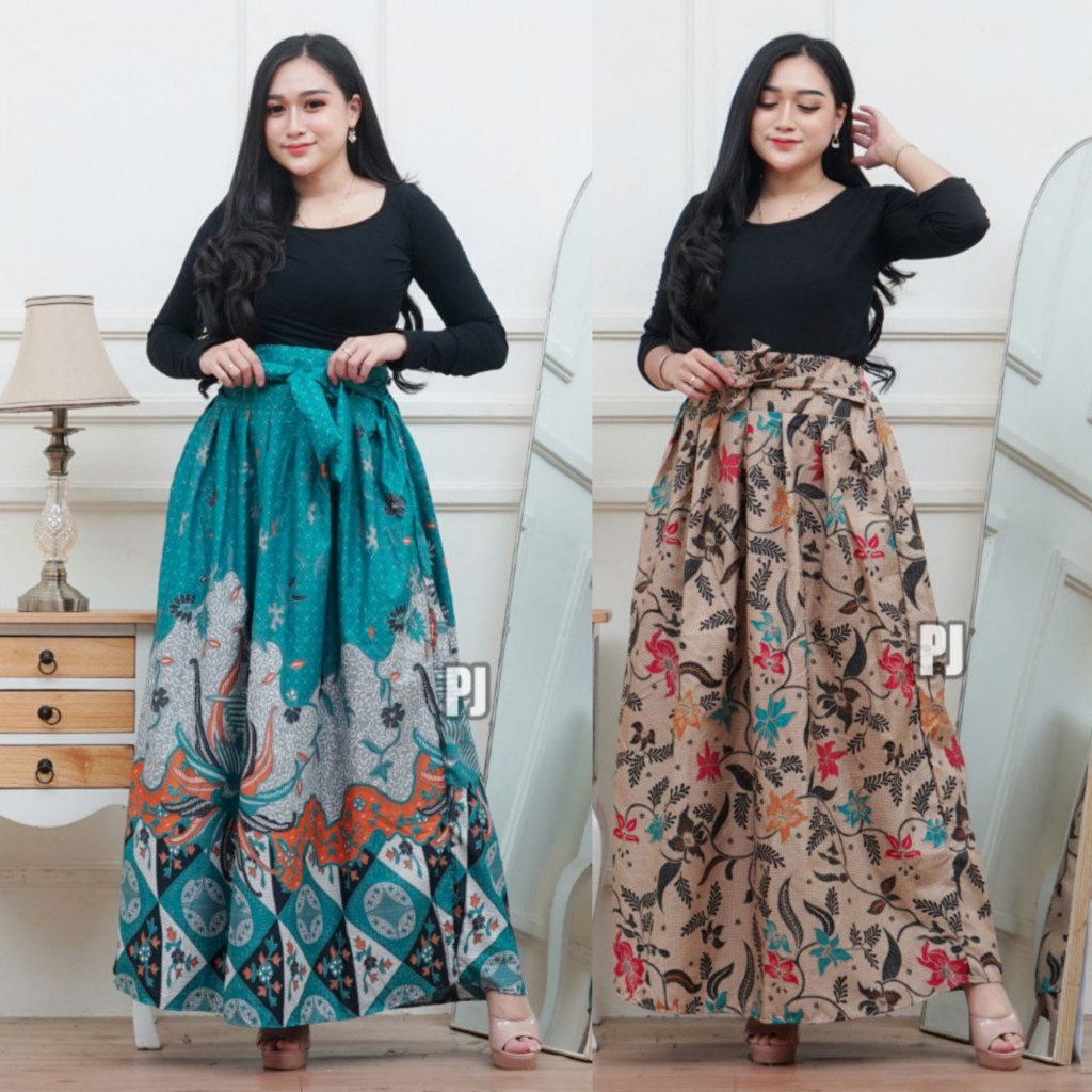 Jual Rok Batik Panjang klok terbaru motif ayam Kopri hijAu ROKUNGGUL ...