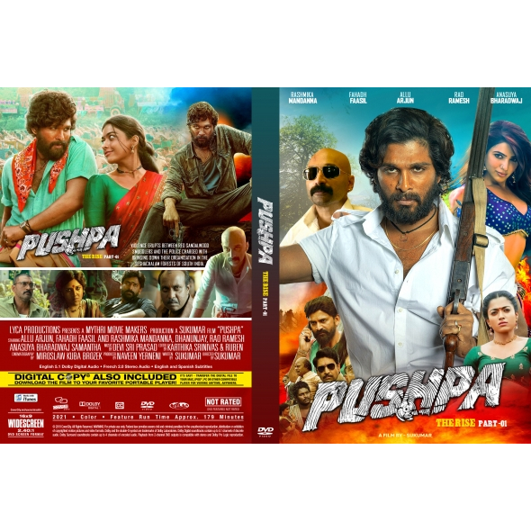 Jual Kaset DVD Movie India : Pushpa The Rise – Part 1 (2021) | Shopee ...
